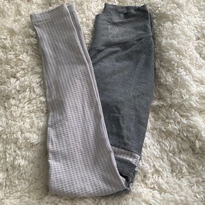 CLS Sportswear GrayScrunchButt V-CutWaist Leggings